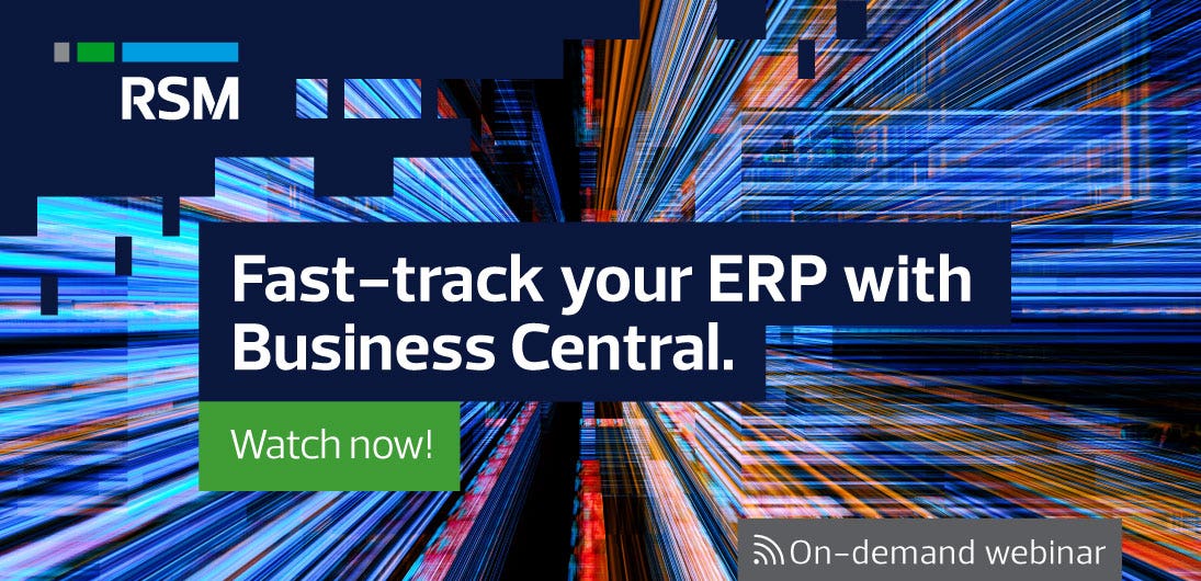 Value Driven Implementation Operations Fast Start implementation for Business Central