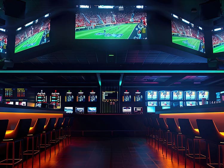 interior sports bar