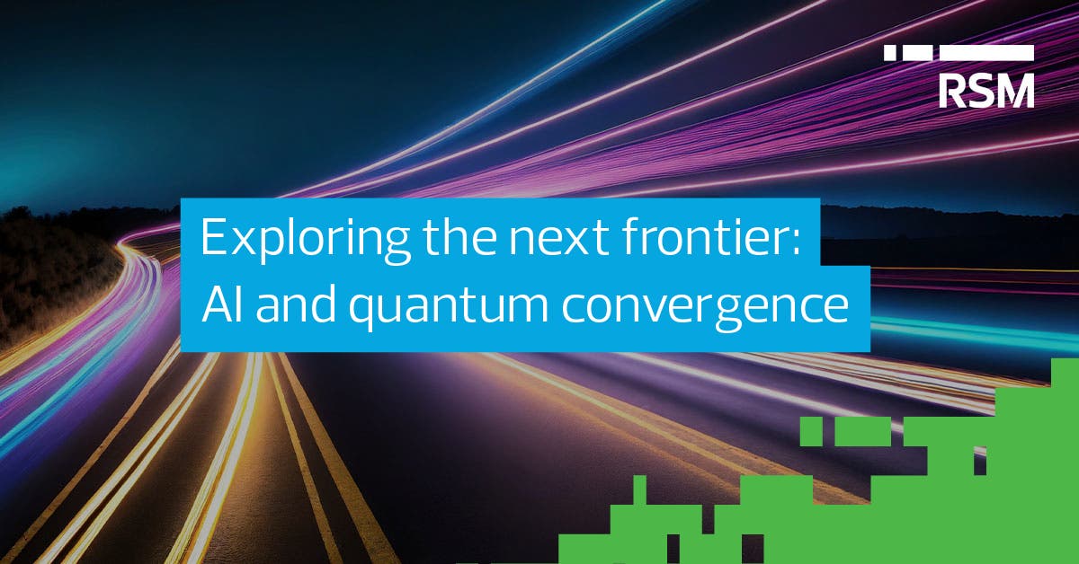 Backround For Frontier The next frontier in tech: AI and quantum convergence